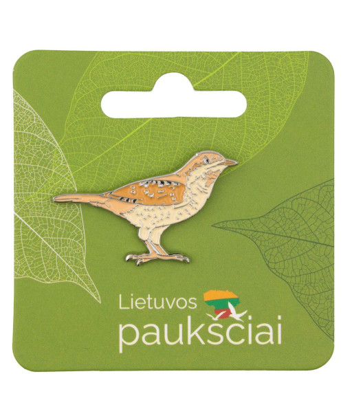 Eurasian Wryneck Enamel Pin